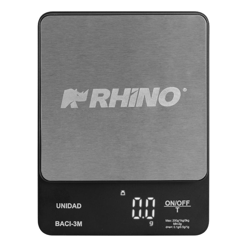 Báscula Digital De Precisión De 0.1 G Con Capacidad De 3 Kg Negro 3 Kg