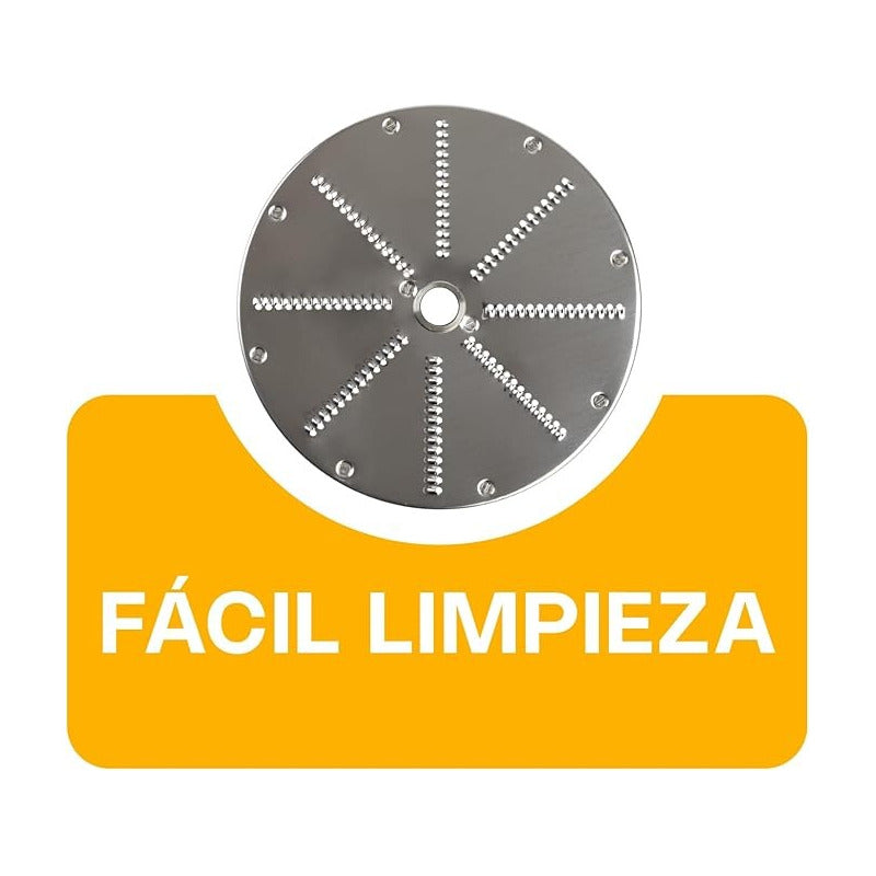 Disco Rayador Para Procesador De Alimentos  Dipro-ra-3 Mm Plateado