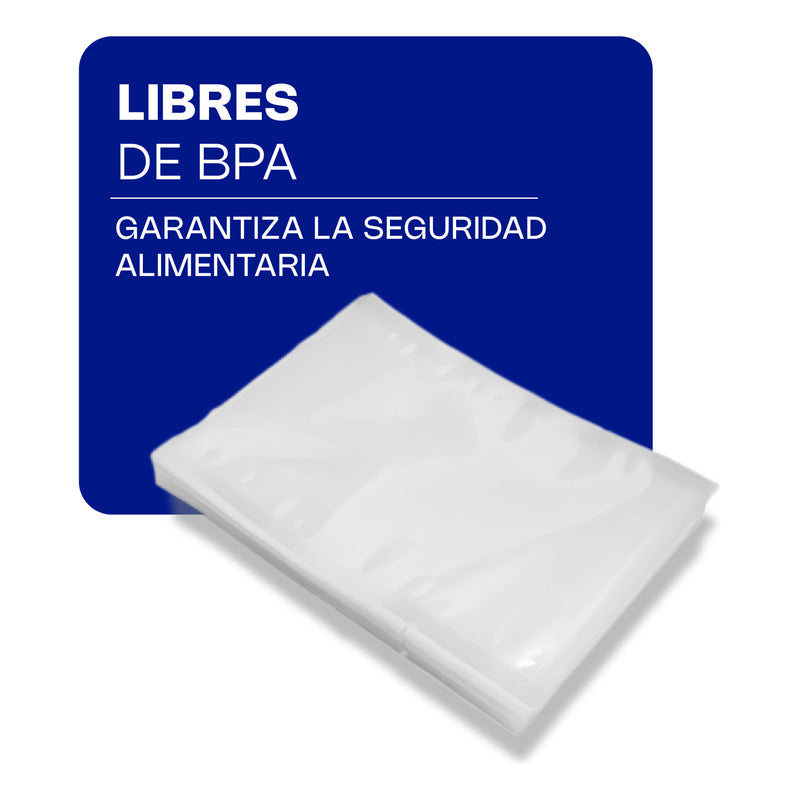Bolsa Empacado Alto Vacio 15x20 Cm Bovac-20 Paquete 100 Pza