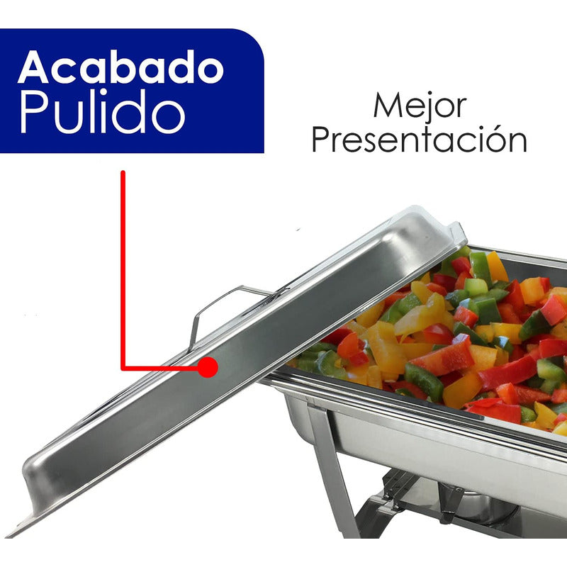 Chafer Entero Caledonia Checre-9 Rectangular Guisados Fonda