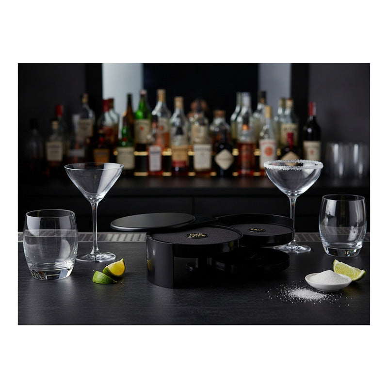 Escarchador Vasos 3 Bandejas Giratorias, Esponja Caledonia