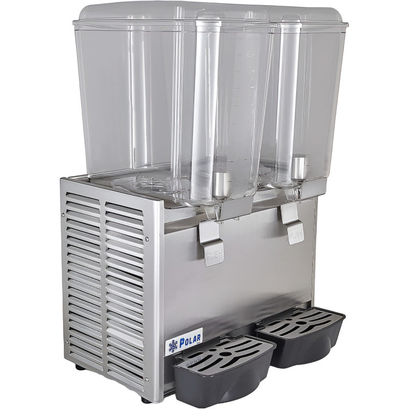 Despachador Enfriador De Bebidas Polar 2 Tazones 18 Litros