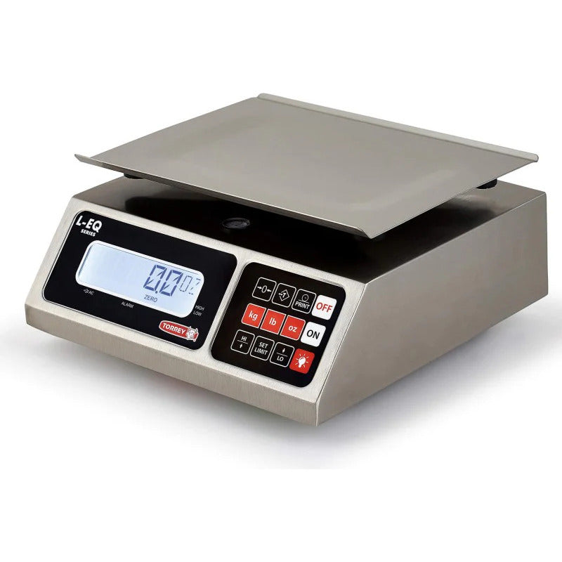 Bascula Digital Gramera Torrey Leq-6 Kg Porcionadora Usb Color Gris