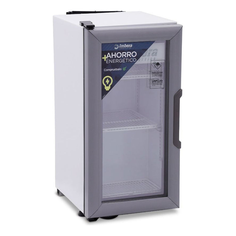 Refrigerador Comercial Vertical Imbera Vr-1.5 52.3l 1 Puerta 35.5 Cm De Ancho Blanco