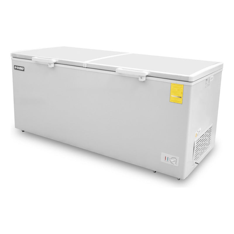 Congelador Horizontal Rhino Congeco24x 24ft3 Temp Dual Blanco