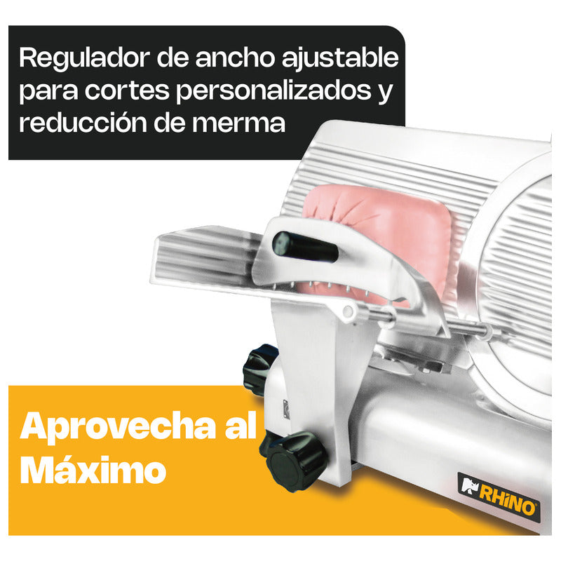 Rebanadora Marca Rhino Sli300 Cuchilla Acero Al Cromo 300mm Gris