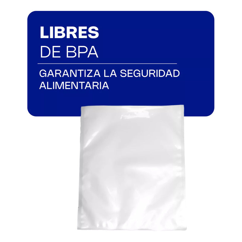 Bolsa Empacado Alto Vacio 35x41cm Paquete 100 Pza Bovac-41