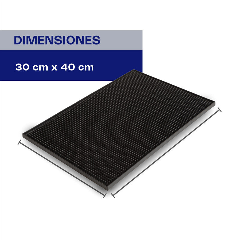Tapete Flexible Bar Sanitizante 30x40 Cm Caledonia Tabar-30