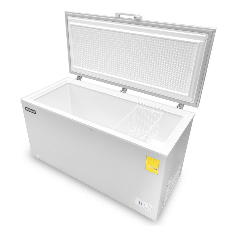 Congelador Horizontal Rhino Congeco16 Pies Temp Dual Blanco