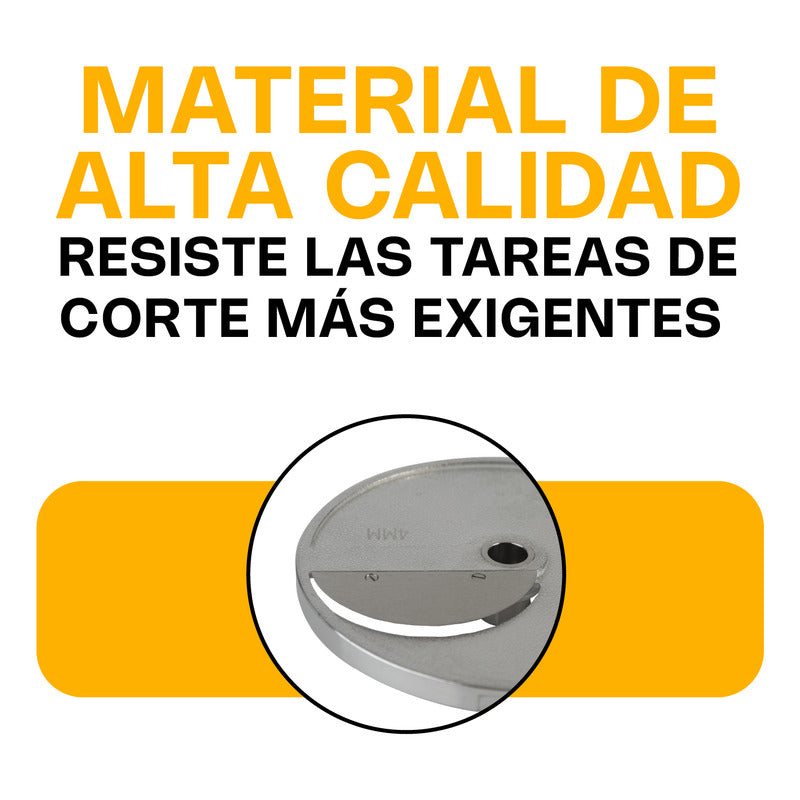 Disco Procesador Para Proal-550 Rebana 14mm Dipro-co-14 Plateado
