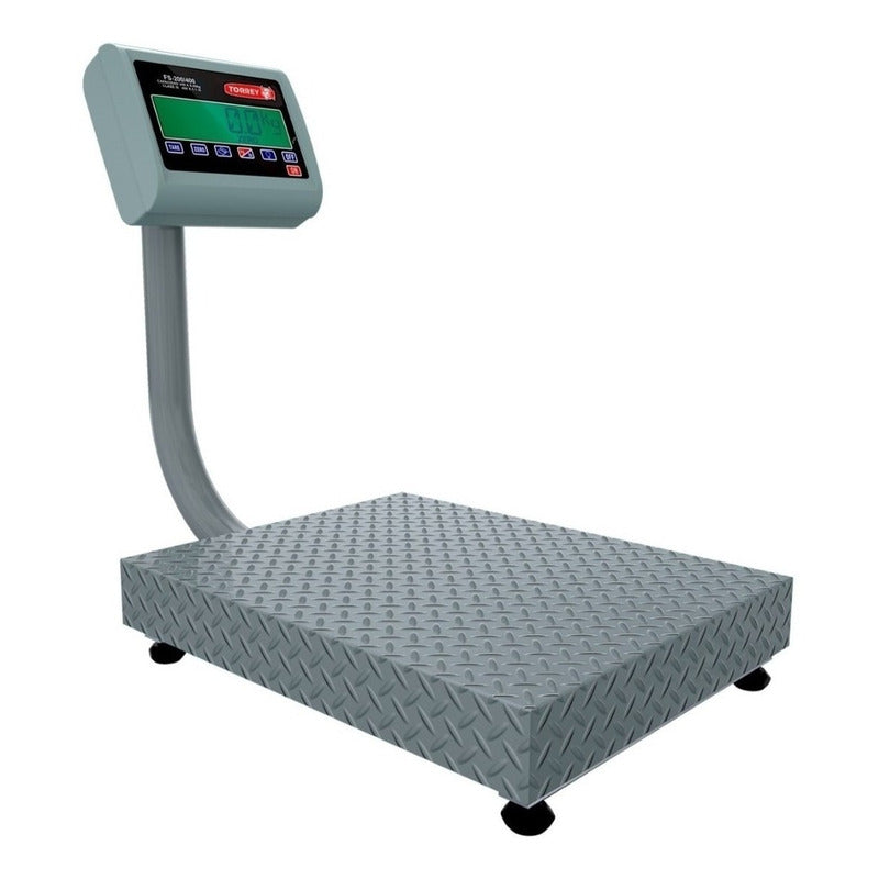 Báscula Digital Plataforma 200kg Torrey Fs-200 Pc Rbanda Color Gris Peso Máximo Soportado 200 Kg