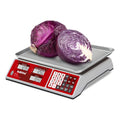 Báscula Digital Vinson Comercial Vins-40 Kg Lcd 33x23 Cm Rojo