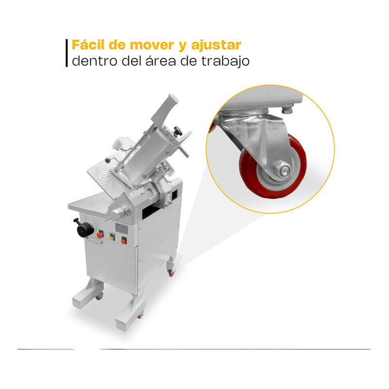 Rebanadora Automática Rhino Rebac363 Carnicera Semicongelada Gris
