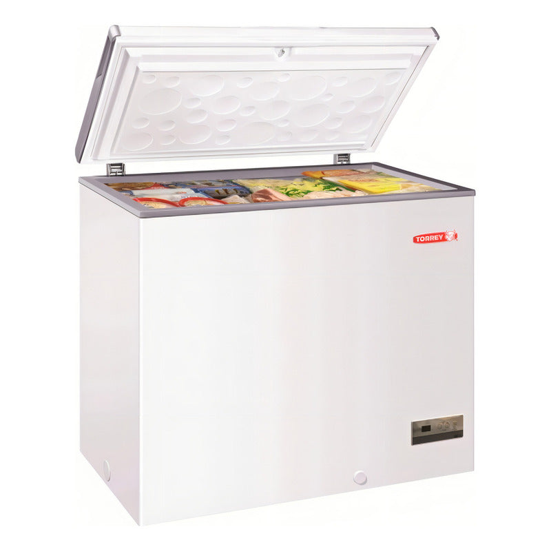 Congelador Horizontal Torrey Tapa Cofre Chtc-75d Rbanda Color Blanco