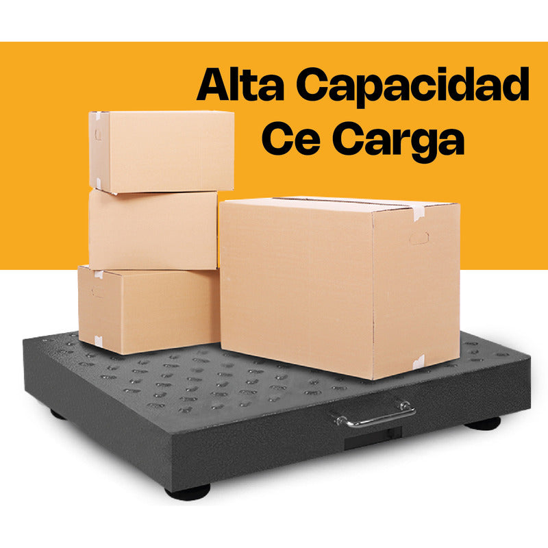 Bascula De Plataforma Inalambrica 300 Kg Rhino Bapic-300 Gris