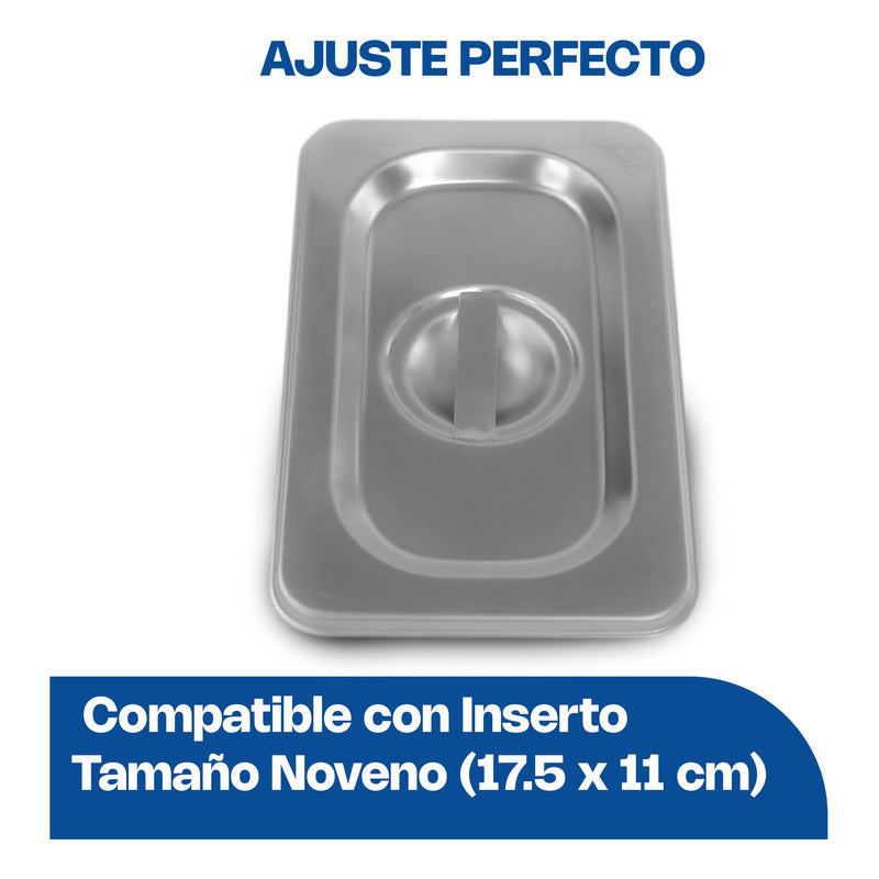Tapa Para Inserto Noveno Acero Inox Caledonia Tano-com Gris