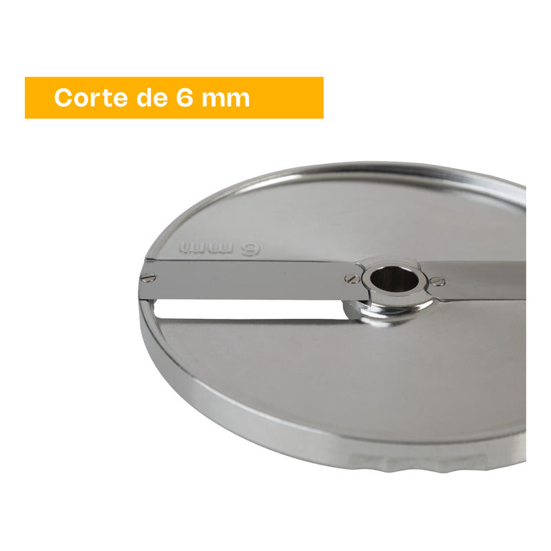 Disco Procesador Corte 6mm Para Rhino Proal-550 Plateado
