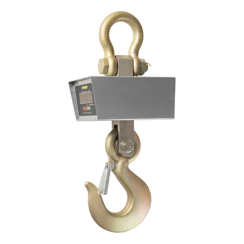 Báscula Colgante Industrial 20 Toneladas Rhino Bac20t Recarg Plateado