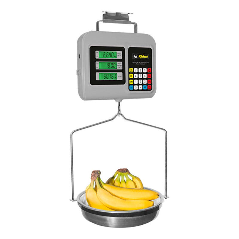 Báscula Comercial Digital Colgante Rhino Bacmu-30 30kg Peso Máximo Soportado 30 Kg Aluminio