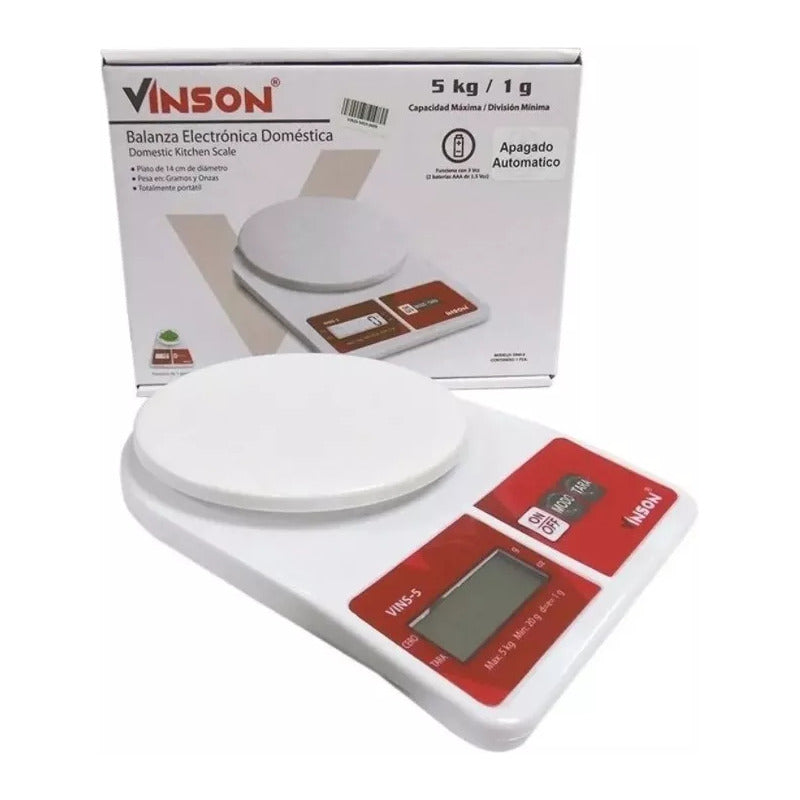 Báscula De Cocina Digital Rhino Vins-5 5kg