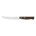 Cuchillo Para Asado Tramontina Tradicional Con Lámina De Ace Color Madera Natural