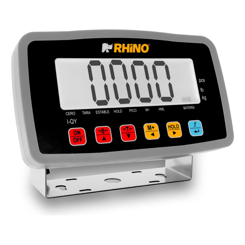 Indicador De Peso, Contador Y Pesaje De Animales I-qy Rhino Plateado