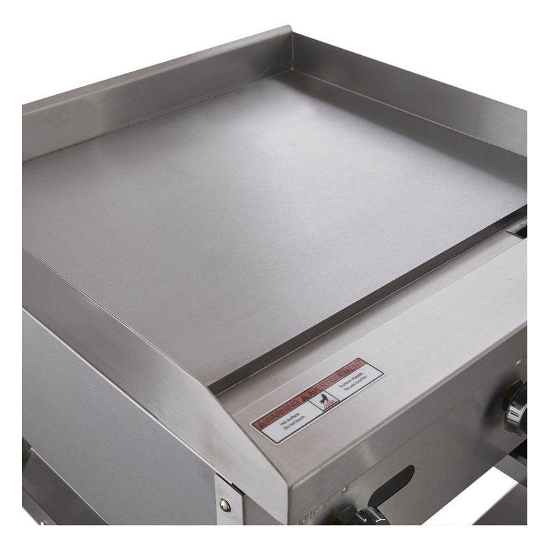 Plancha Industrial Torrey 2 Quemadores A Gas Plt-600g A.inox Gris
