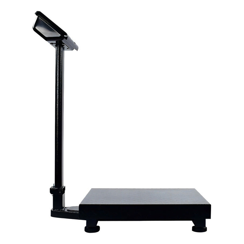 Báscula Electrónica De Plataforma 200 Kg Rhino Bapca-200 Color Negro
