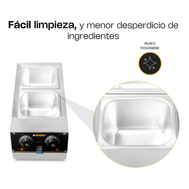 Maquina Templadora Fundidora De Chocolate Rhino Choco-2