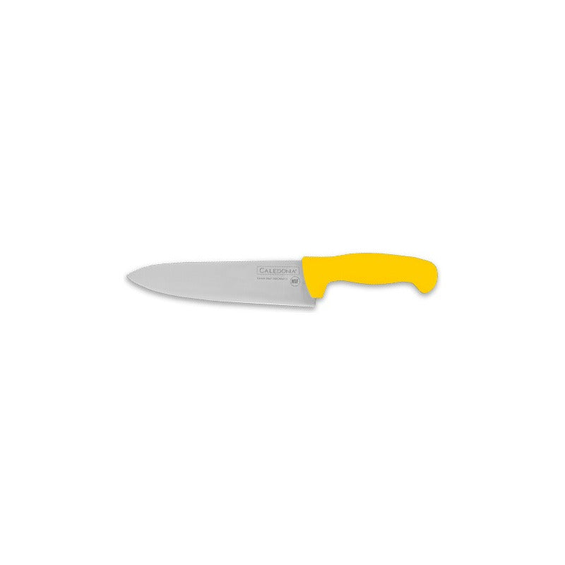 Cuchillo Chef 8 Pulgadas Caledonia Cache-8a Color Amarilo Amarillo