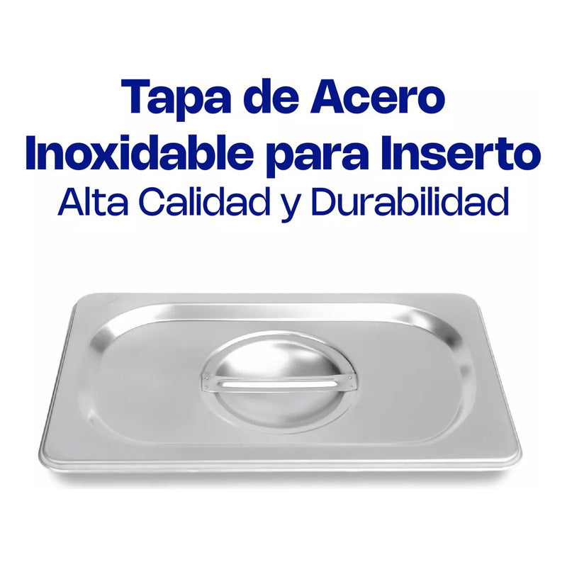 Tapa Para Inserto Tercio Acero Inox Caledonia Tate-com