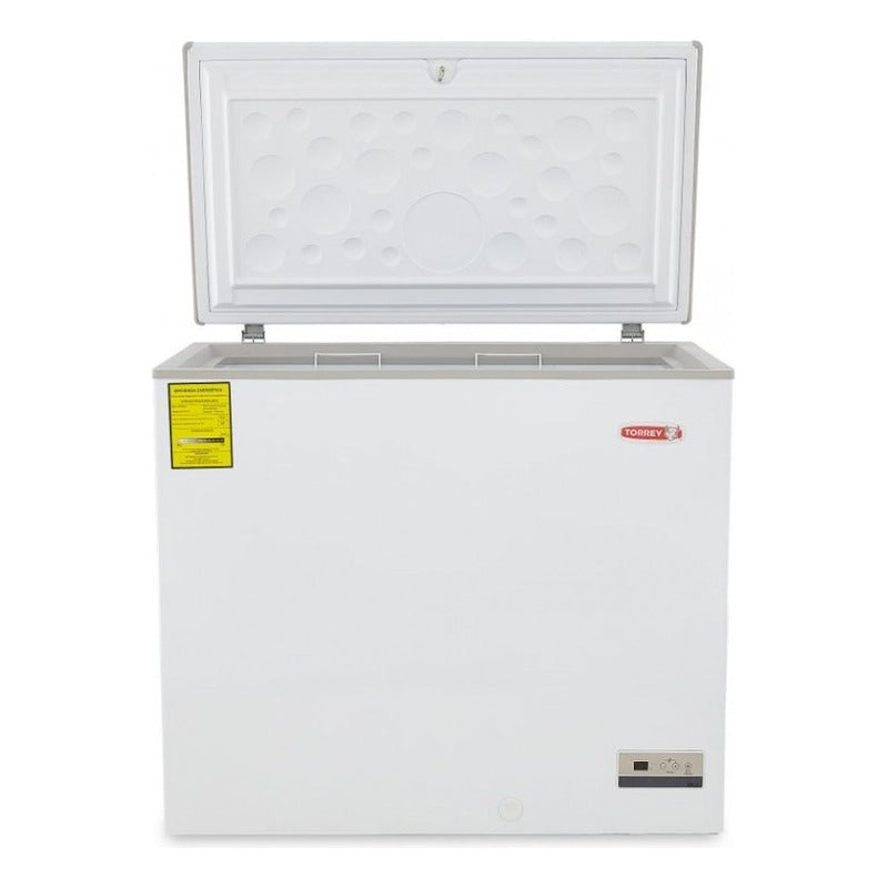 Congelador Cofre Torrey Chtc-75d 7.5 Pies Control Digital Blanco
