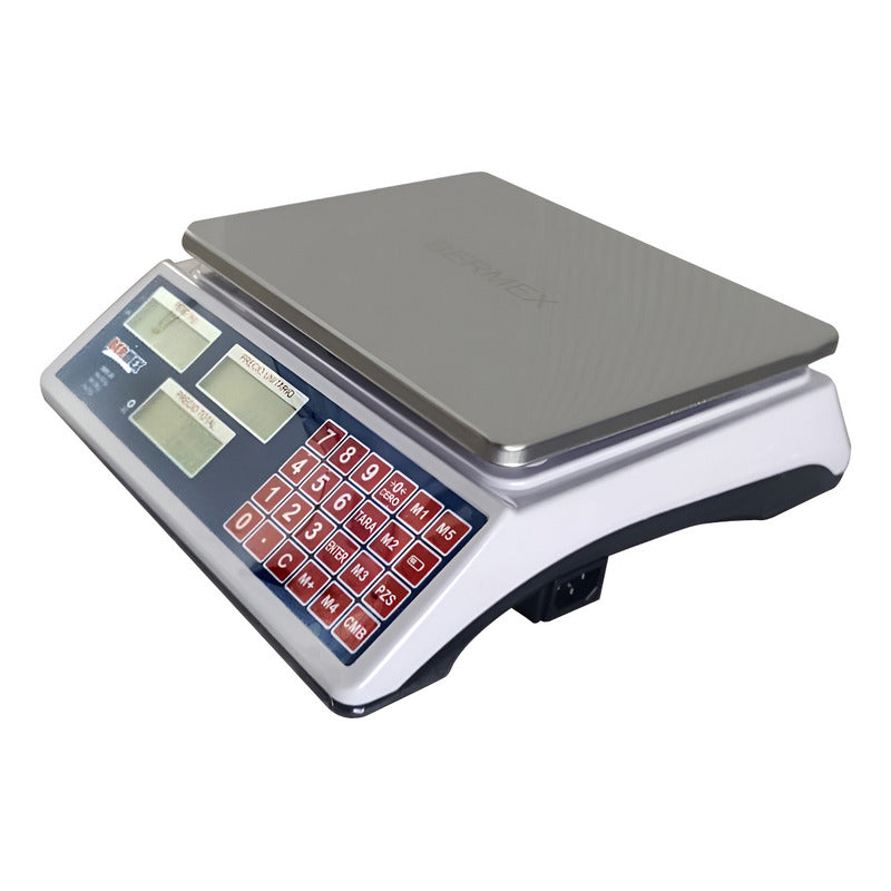 Báscula Comercial Digital Cobacorp Xfs-30 40kg Gris