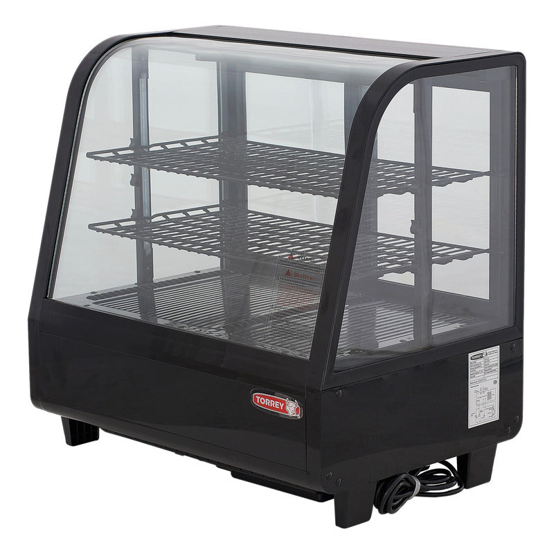 Vitrina Exhibidora Refrigerada Sobremesa Torrey Vf-68 Reyfri Curvo