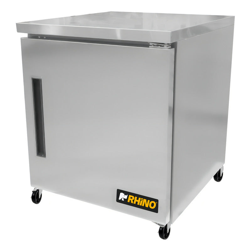 Mesa Refrigerada Bajo Barra Rhino Merbaj-27 1/10 Hp 0 A 4°c Plateado