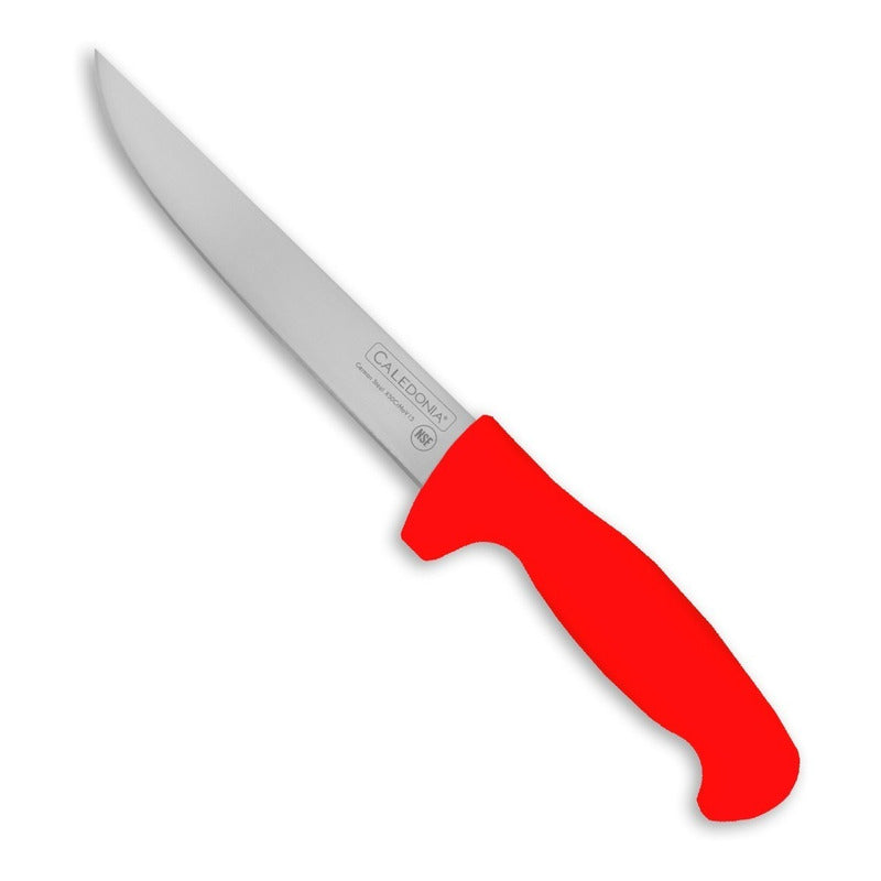 Cuchillo Deshuesador Recto 6 Caledonia Cader-6r Color Rojo Rojo