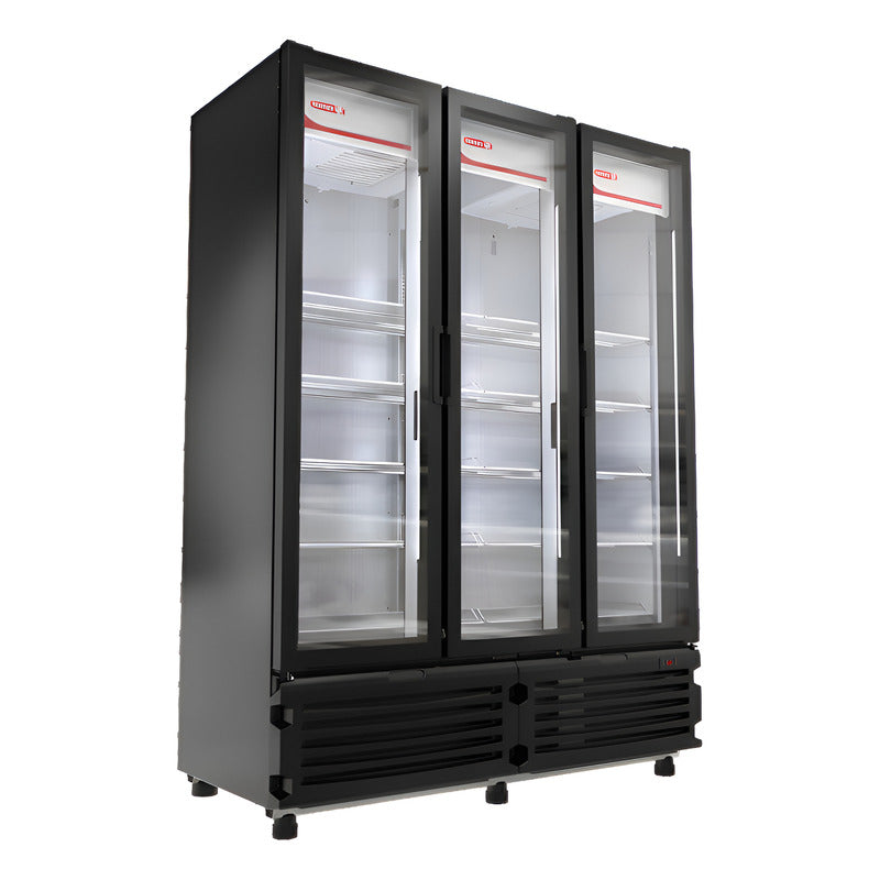 Refrigerador Comercial Vertical Torrey Tvc-42 3p 0° A 9°c Negro