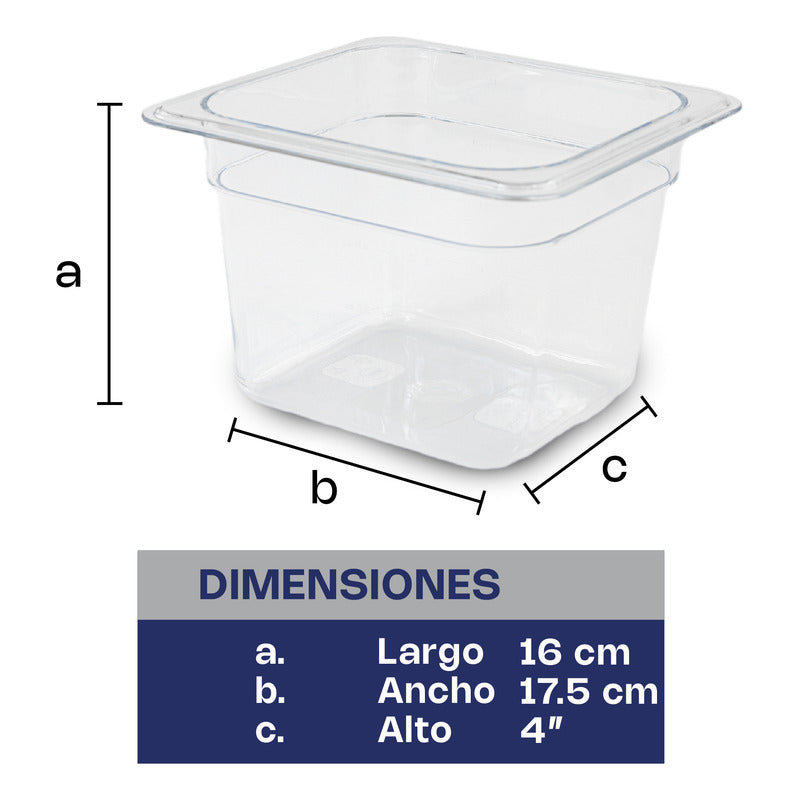Inserto Sexto Policarbonato 4 Pul. Caledonia Inpose-4