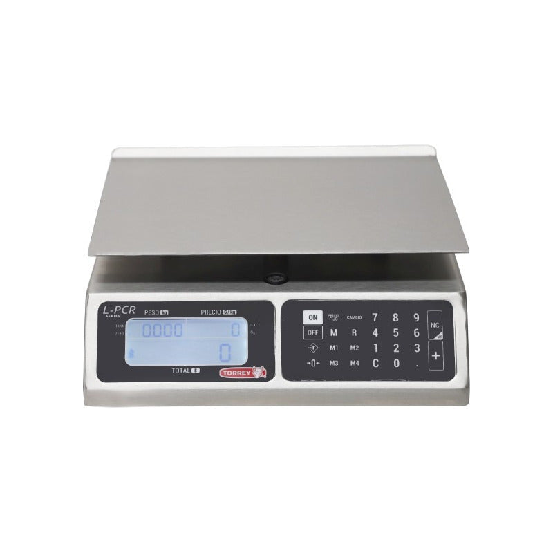 Báscula Digital Torrey Lpcr-20 Acero Inox 20 Kg Usb Reyfri