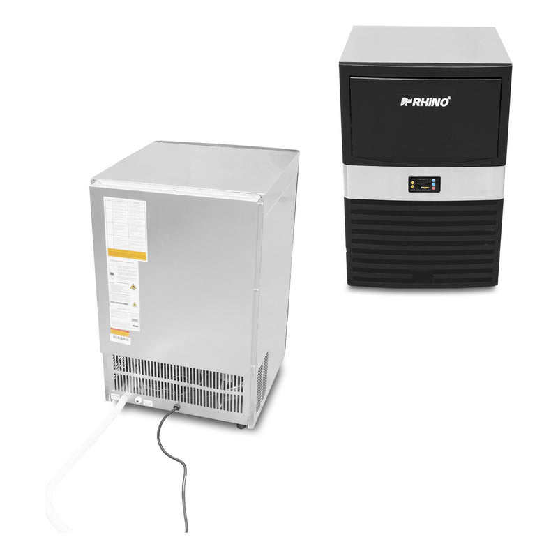 Fabrica De Hielo Comercial Rhino Fahiel40 Cubo 2.2cm Gris