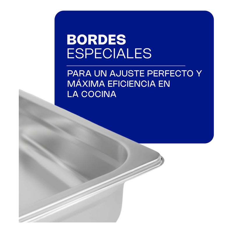 Inserto Tercio De Acero Inox 2.5 Pul. Caledonia Inat-2.5 Gris