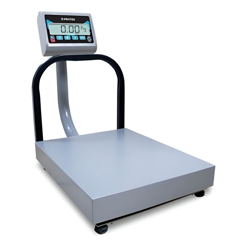 Báscula Comercial Digital Protek Bpk-200 Kg Con Mástil 127v