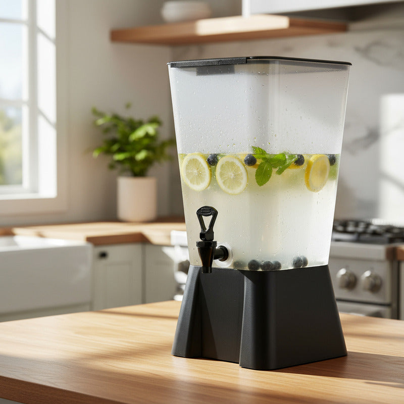 Dispensador De Bebidas Disbe-19 Color Negro Caledonia Negro