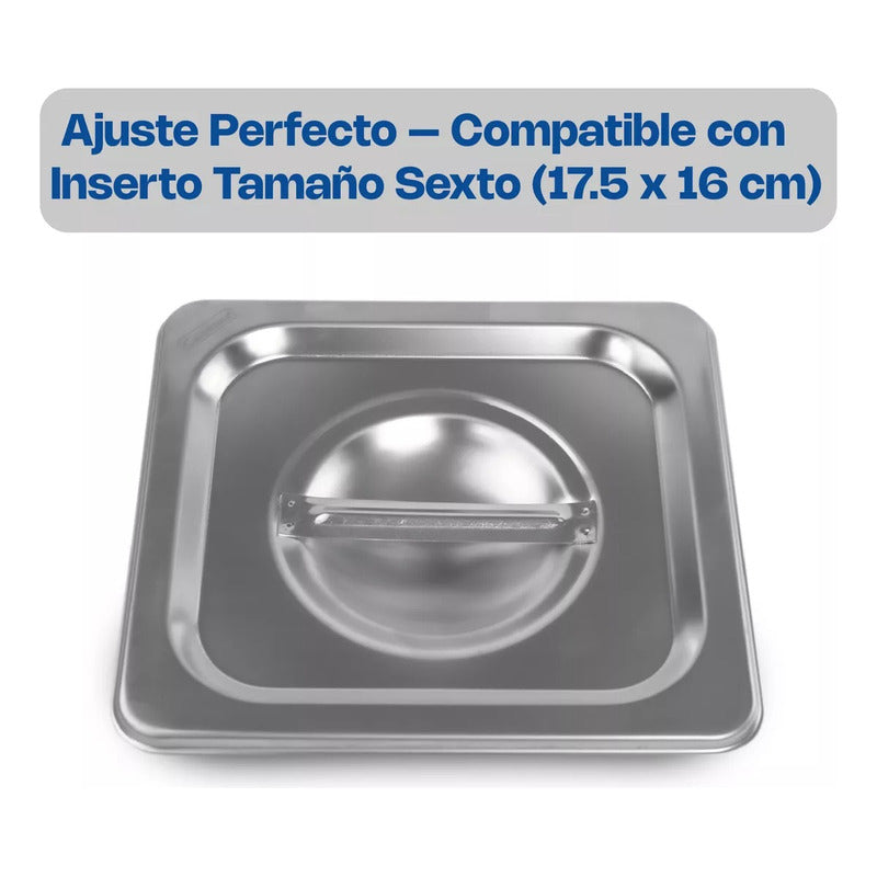 Tapa Para Inserto Sexto Acero Inox Caledonia Tase-com Gris