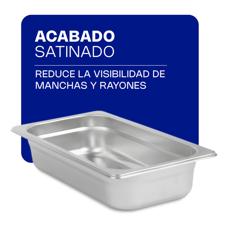 Inserto Tercio De Acero Inox 2.5 Pul. Caledonia Inat-2.5 Gris