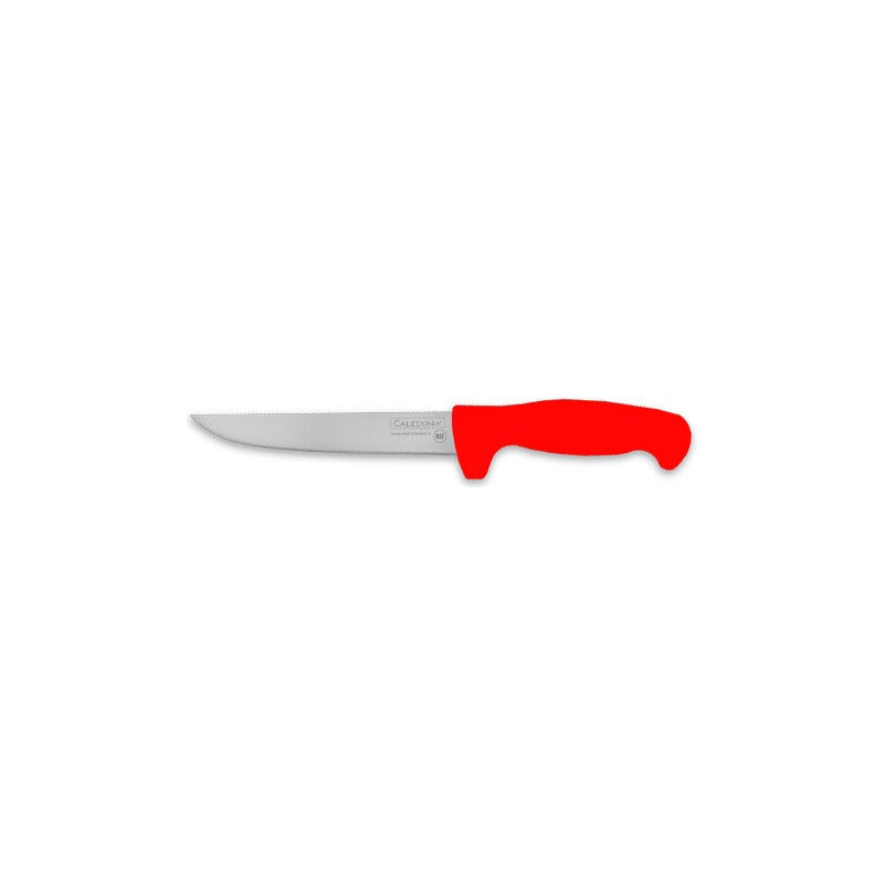 Cuchillo Deshuesador Recto 6 Caledonia Cader-6r Color Rojo