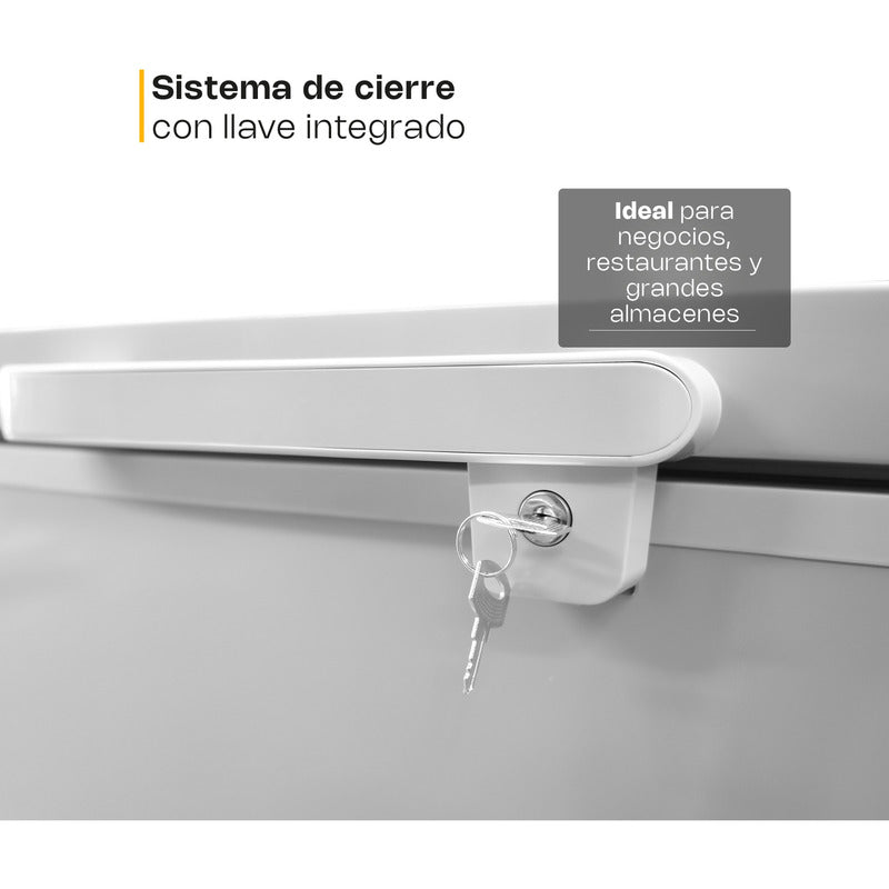 Congelador Horizontal Congeco-24x Rhino Color Blanco Reyfri Blanco