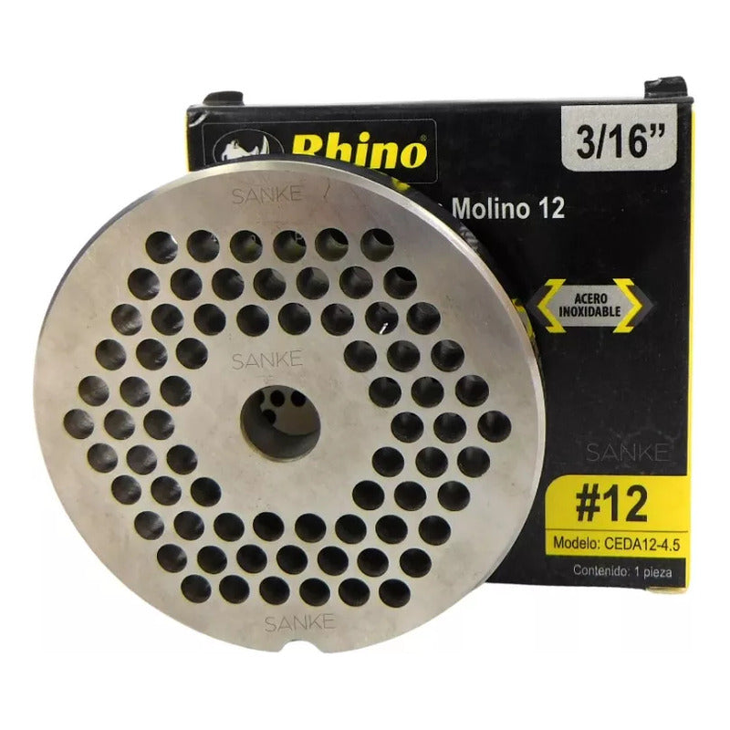 Cedazo Rhino A. Inox De 3/16  Para Molino 12 Ceda12-4.5