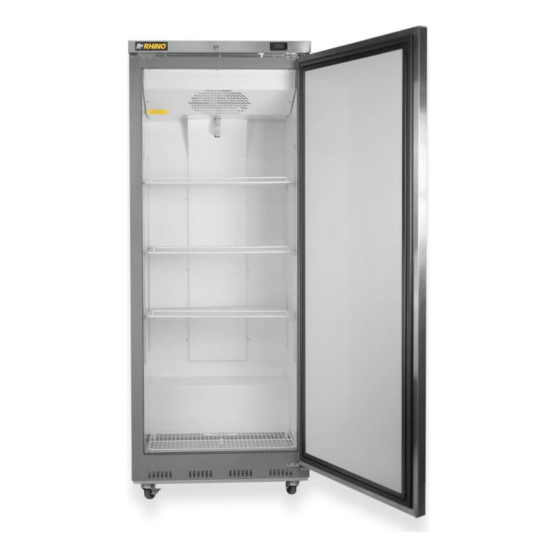 Refrigerador Vertical Rhino Revesol-23 0 °c A 4 °c 23 Pies Gris