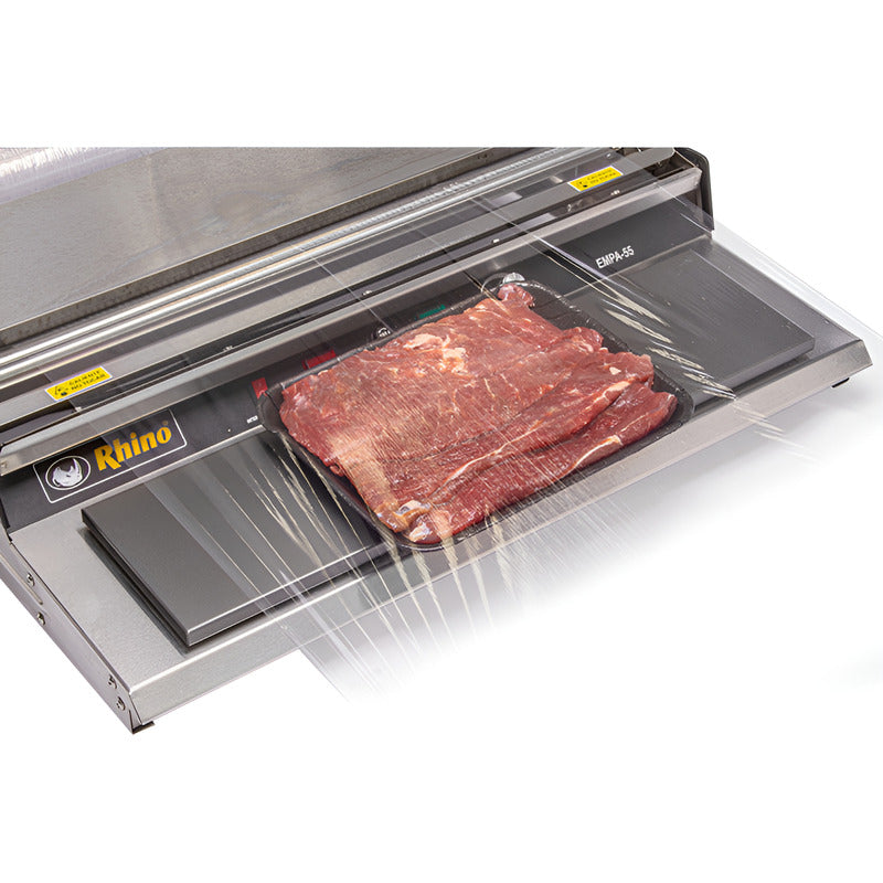 Emplayadora De Alimentos Acero Inox. Rhino Empa-55 110v/60hz